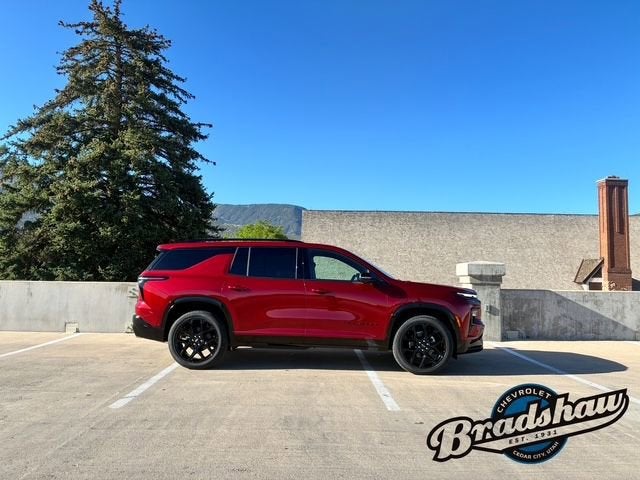 2026 Chevrolet Traverse — rear three-quarter view