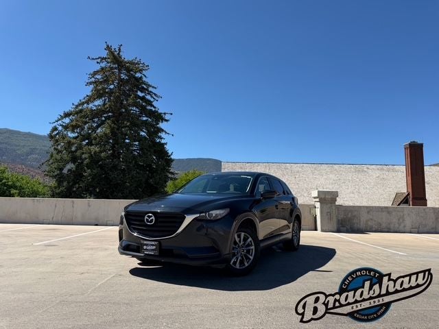 2018 Mazda Mazda CX-9 Sport in Jet Black Mica — front three-quarter view